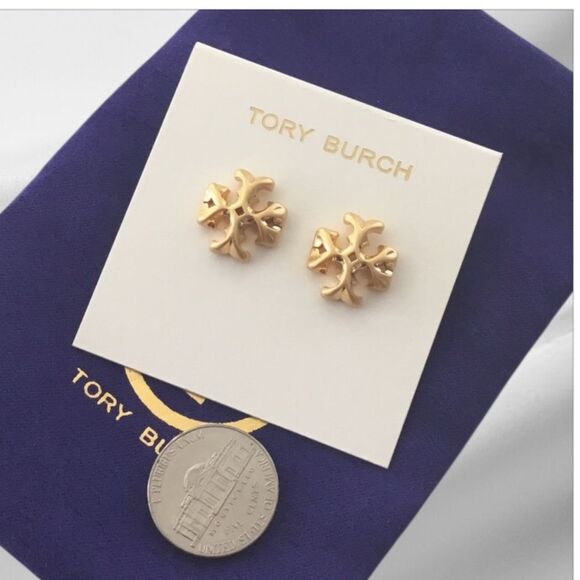 TORY BURCH ROXANNE STUD EARRINGS - Picture 5 of 5